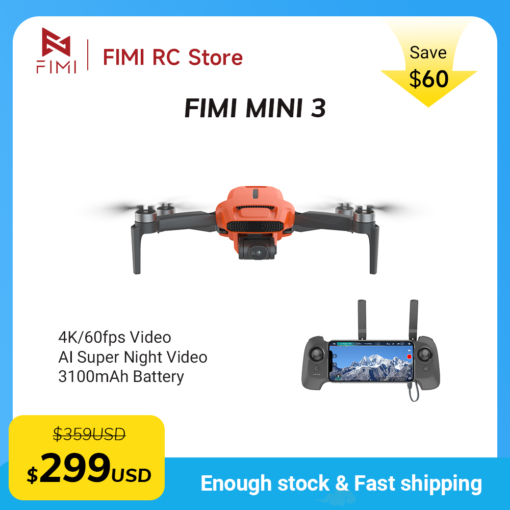 Drone Camera Lens - FIMI MINI 3 Camere Drone 4K