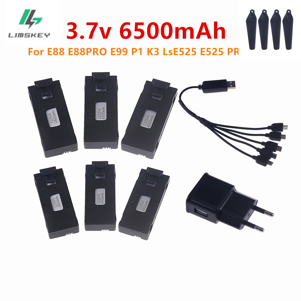 3.7V 6500Mah Lipo Battery and  - Eachine Drone E58 评论和价格
