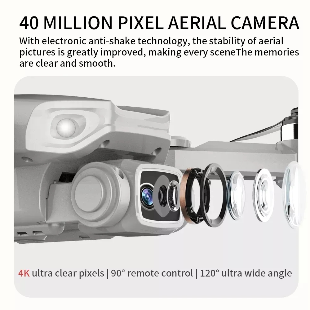 L900 Pro GPS Drone 4K Professi - Drone Camera Lens 评论和价格