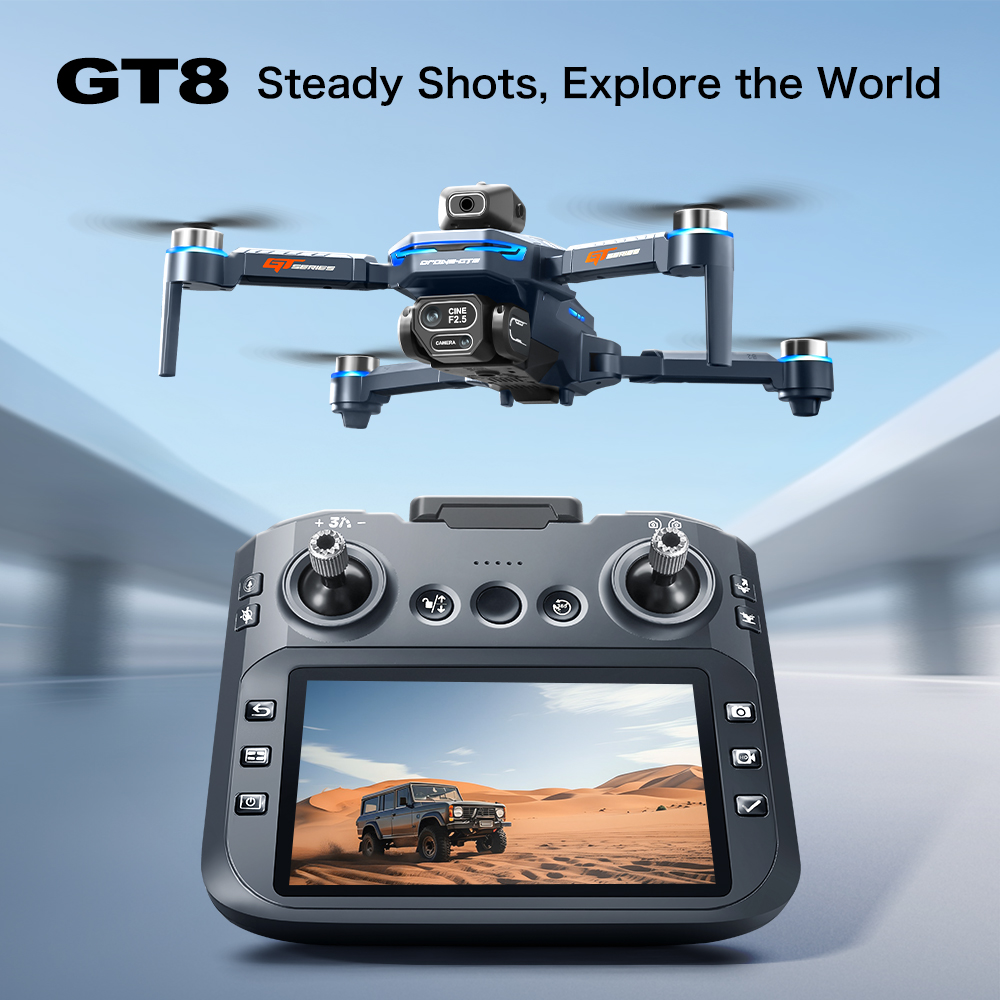 GT8 Max Foldable Drone 8K HD P - Drone Camera Night Vision 评论和价格