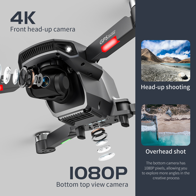 L106 Pro 3 Drone 5G WIFI FPV F - Drone Camera With Gimbal 评论和价格