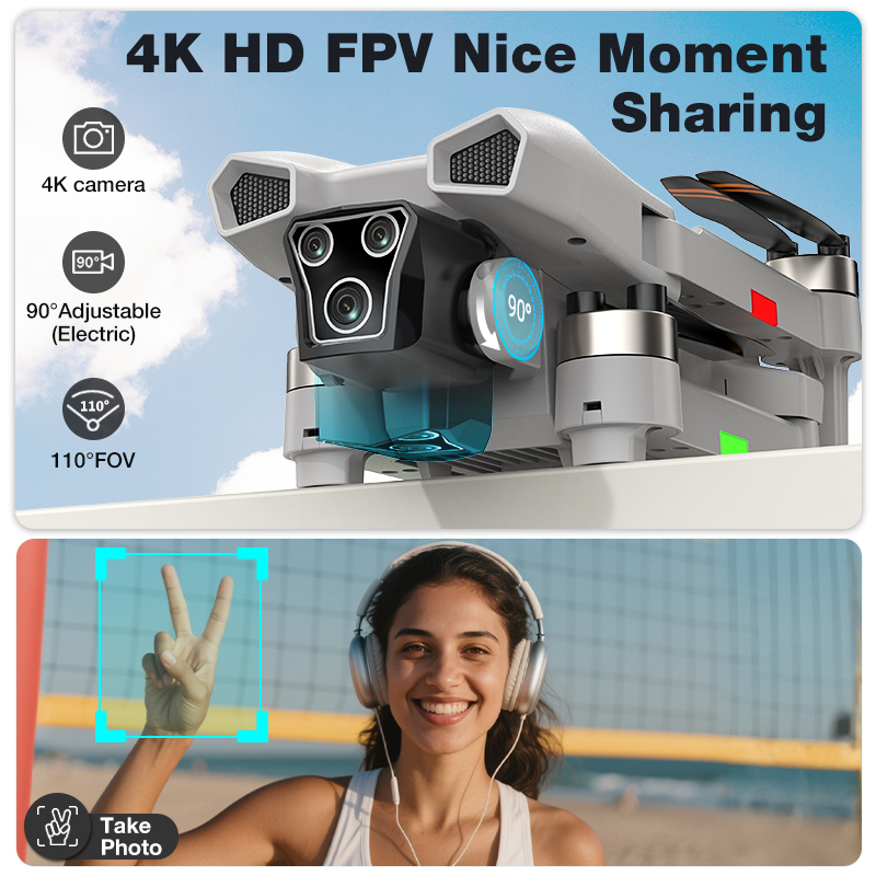 NEW Hot L017 Pro Drone Brushle - Drone Camera Lens 评论和价格